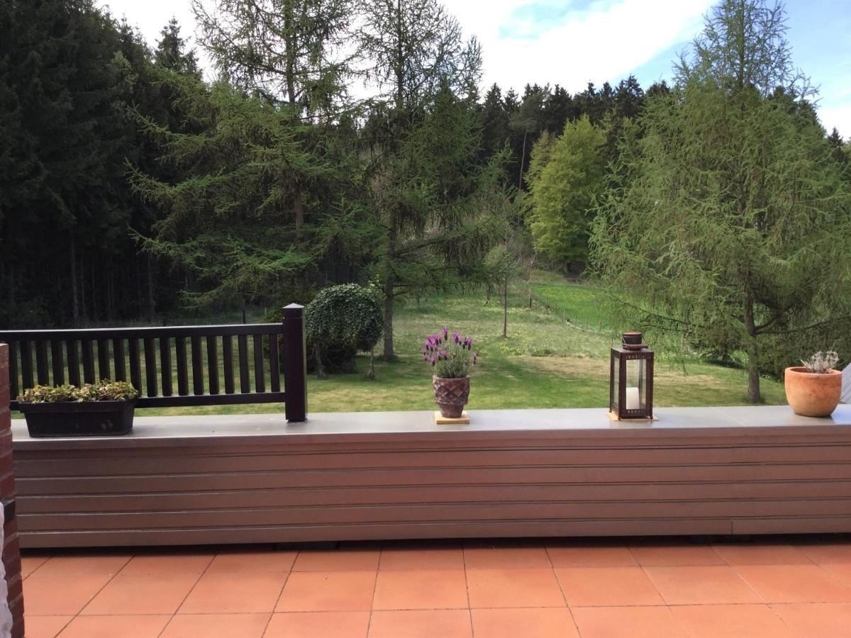 Landhaus Camillas Hoehe Mirbach Bagian luar foto